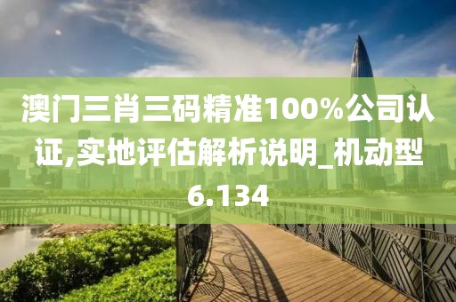 澳门三肖三码精准100%公司认证,实地评估解析说明_机动型6.134