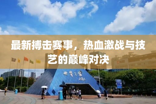 最新搏击赛事，热血激战与技艺的巅峰对决