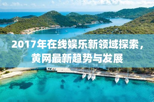 2017年在线娱乐新领域探索，黄网最新趋势与发展
