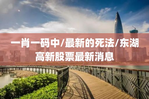 一肖一码中/最新的死法/东湖高新股票最新消息