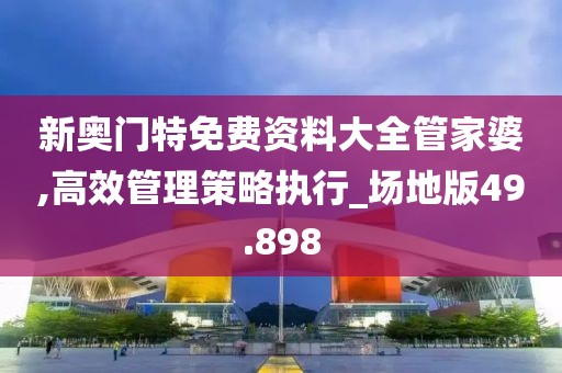 新奥门特免费资料大全管家婆,高效管理策略执行_场地版49.898