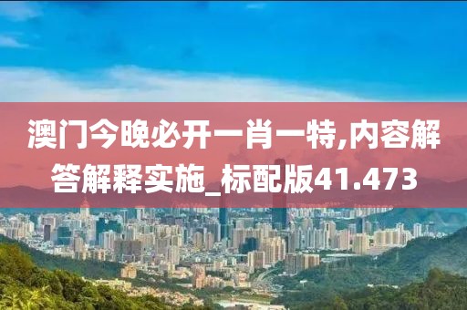 澳门今晚必开一肖一特,内容解答解释实施_标配版41.473